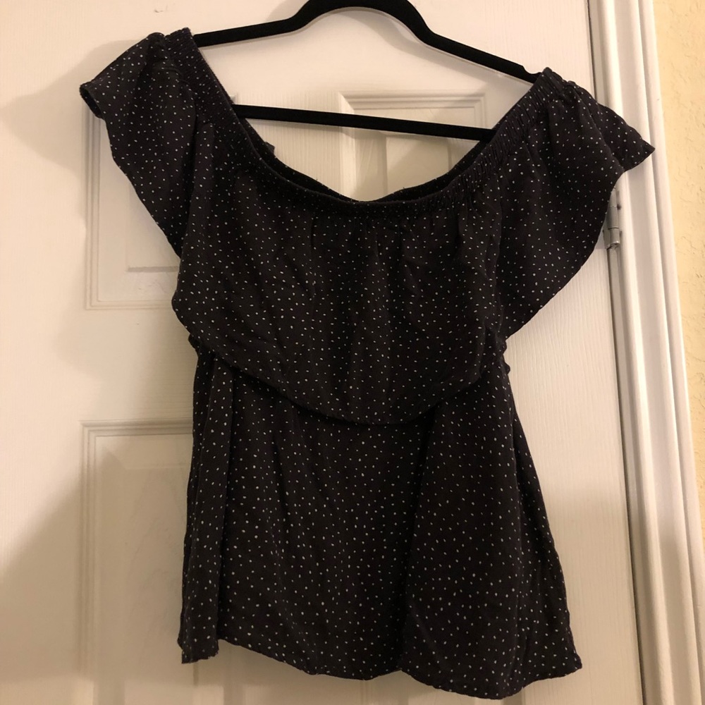 Off Shoulder Ruffle Top